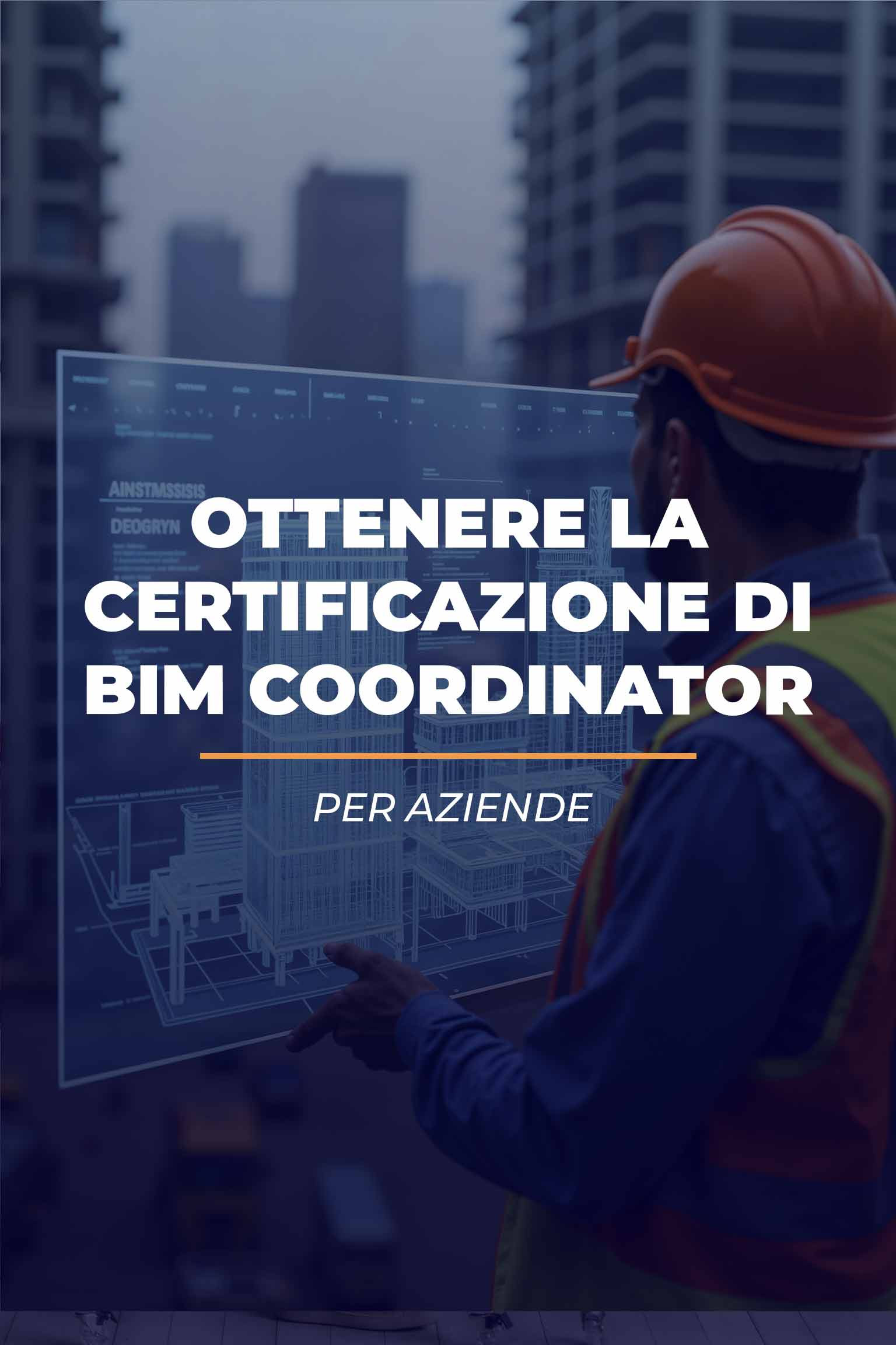 Piano Formativo preparatorio per ottenere la Certificazione di BIM Coordinator