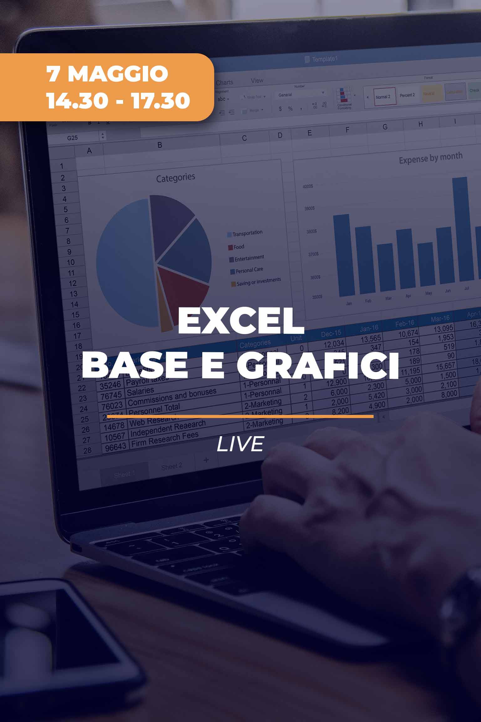 Excel: Le basi essenziali e l'utilizzo di grafici e funzioni